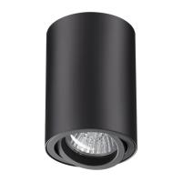 370418 OVER NT19 429 черный Накладной светильник IP20 GU10 50W 220V PIPE