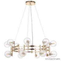 Подвесная люстра Crystal Lux LUXURY SP16 GOLD