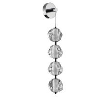 5084/17WL L-VISION ODL25 561 хром/прозрачный/металл/акрил Бра LED 17W 4000K 850Лм JEMSTONE