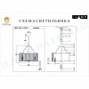 Подвесная люстра iLamp P9501-6 NIC