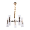 Подвесная люстра ARTE Lamp A1623LM-10GO