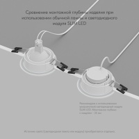 Влагозащищенный светильник Denkirs DK3101-WH