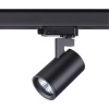 370649 PORT NT19 273 черный Светильник трёхфазный трековый IP20 GU10 50W 220V GUSTO