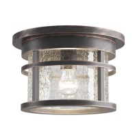 4044/1C NATURE ODL18 699 коричневый/патина Уличный потолочный светильник IP44 E27 60W 220V VIRTA