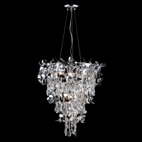 Каскадная люстра Crystal Lux ROMEO SP10 CHROME D600