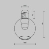 Трековый светильник Technical TR148-1-3W3K-PT