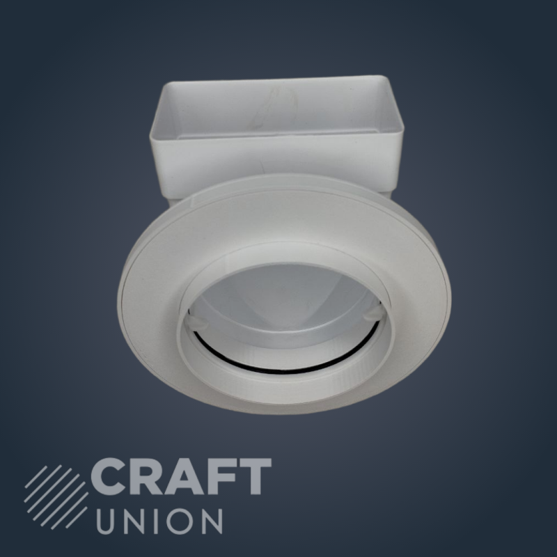 Клапан вентиляционный Craft Union Diaphragm Iris Grid D100