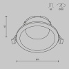 Встраиваемый светильник Technical DL126-GX53-WB