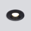 Встраиваемый светильник Elektrostandard 9903 LED 3W 3000K COB BK черный