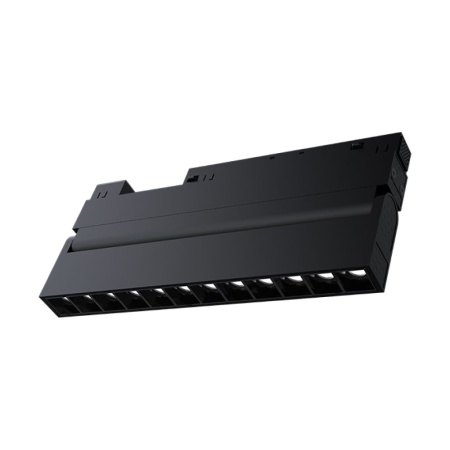 Трековый светильник Yeelight Pro E20 магнитный, гриль, поворотный, большой, 12 спотов в контуре, черный YP-0062
