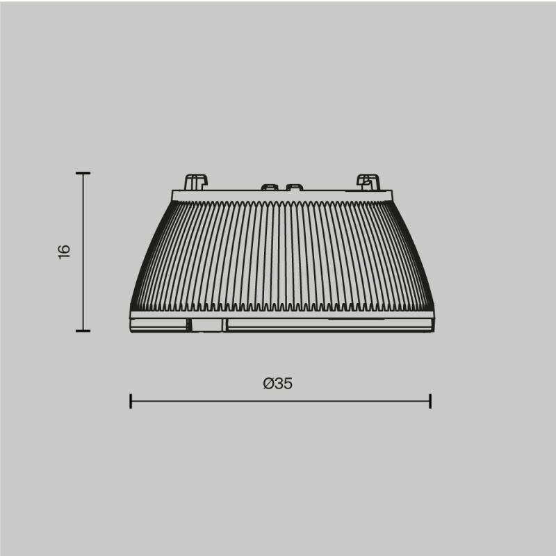 Аксессуар Technical Lens003D35-10W