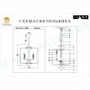 Подвесная люстра iLamp P2481-6 CR