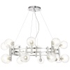 Подвесная люстра Crystal Lux LUXURY SP16 CHROME