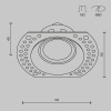 Встраиваемый светильник Technical DL042-01-RD-B