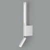 359435 OVER NT24 292 белый Светильник настенный с выключателем IP20 LED 5W+3W 220-240V 3000K 320Лм FERMO