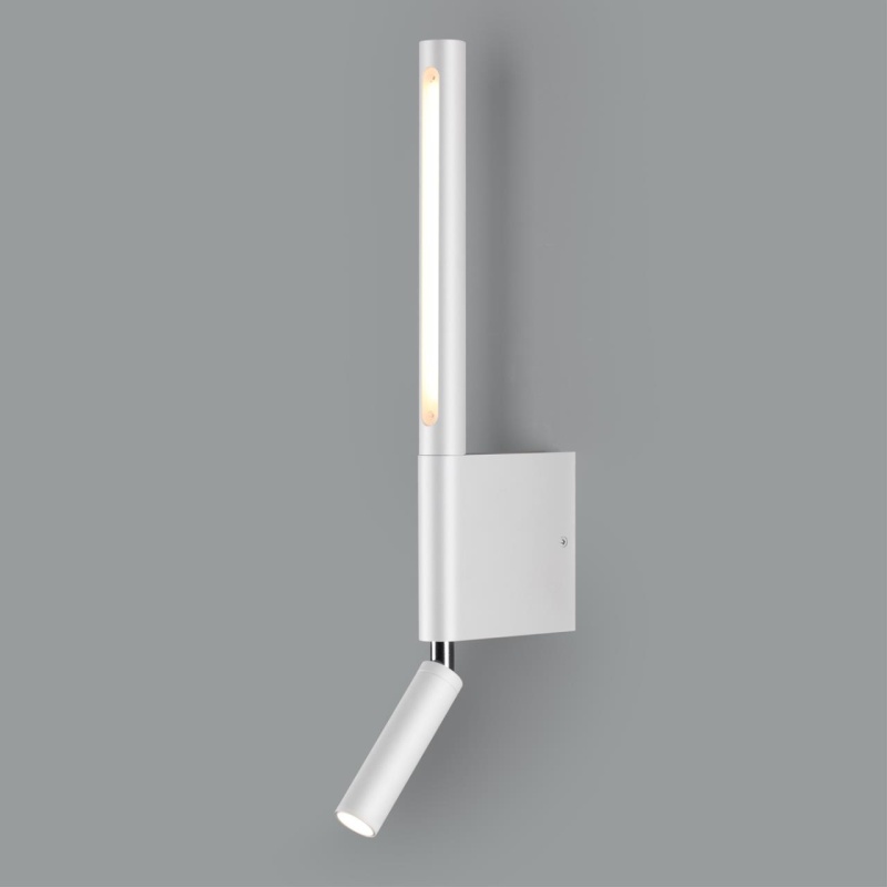 359435 OVER NT24 292 белый Светильник настенный с выключателем IP20 LED 5W+3W 220-240V 3000K 320Лм FERMO
