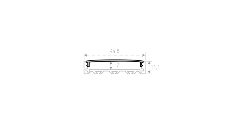 SWG Standard Профиль алюминиевый SWG, SF-4411