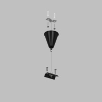 Подвесной комплект Denkirs TR1105-BK