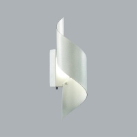 7100/6WL HIGHTECH ODL25 443 Настенный светильник white ice crack металл/акрил IP20 LED 15W 3000K/4000K 220-240V тумблер на корпусе BOCCOLO