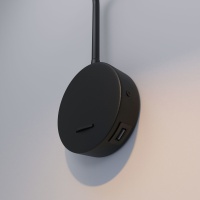Бра Elektrostandard Stem черный 3000К (40120/LED)