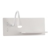Бра Crystal Lux CLT 217W Qi+USB WH