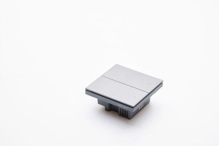 Выключатель Yeelight Pro, серия E20, проводной, 2 клавиши, серый (EU)