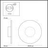 Бра Odeon Light 6628/9WL