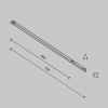 Трековый светильник Technical TR240-4-12WTW-DD2-B