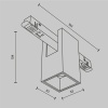 Трековый светильник Technical TR121-2-7W4K-BS
