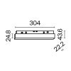 Трековый светильник Technical TR030-4-12WTW-DD-W