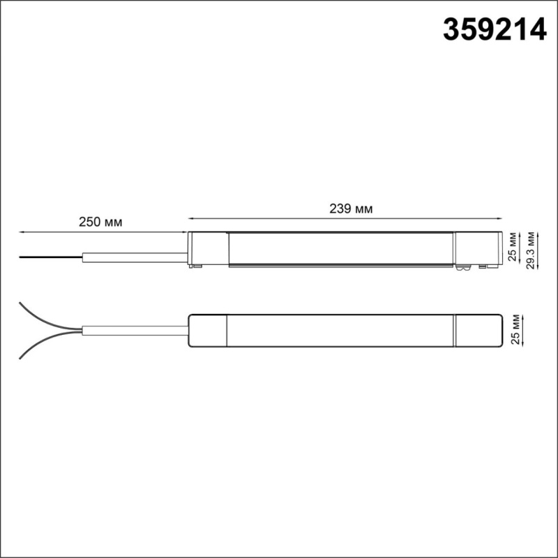 359214 NT Драйвер 100Вт 48В IP20 DRIVE