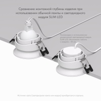Влагозащищенный светильник Denkirs DK3103-WH