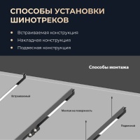 Трековый светильник Yeelight Pro E20 магнитный, линейный, 60 см, черный YP-0520
