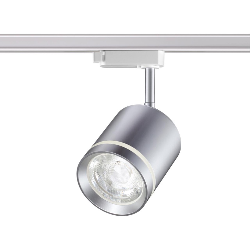 358803 PORT NT21 236 серебро Светильник трековый однофазный трехжильный IP20 LED 15W 1300Лм 4000K 85-265V ARUM
