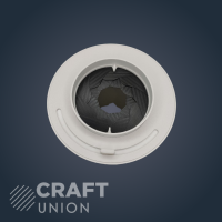 Клапан вентиляционный Craft Union Diaphragm Iris Pipe D100