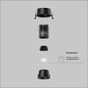 Встраиваемый светильник Technical DL123-10W-3K-B