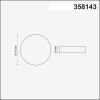 358143 NT Светильник LED 18Вт 3000К 85-265В IP20 SPOT