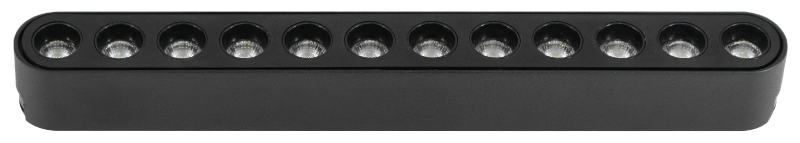 CLARUS SMART Магнитный ультратонкий трековый светильник AKCENT черный, 12W, 2700~6000K, 50 шт