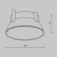 Аксессуар Technical Ring12-15W-RD-BS