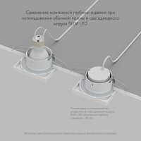 Влагозащищенный светильник Denkirs DK3014-WH