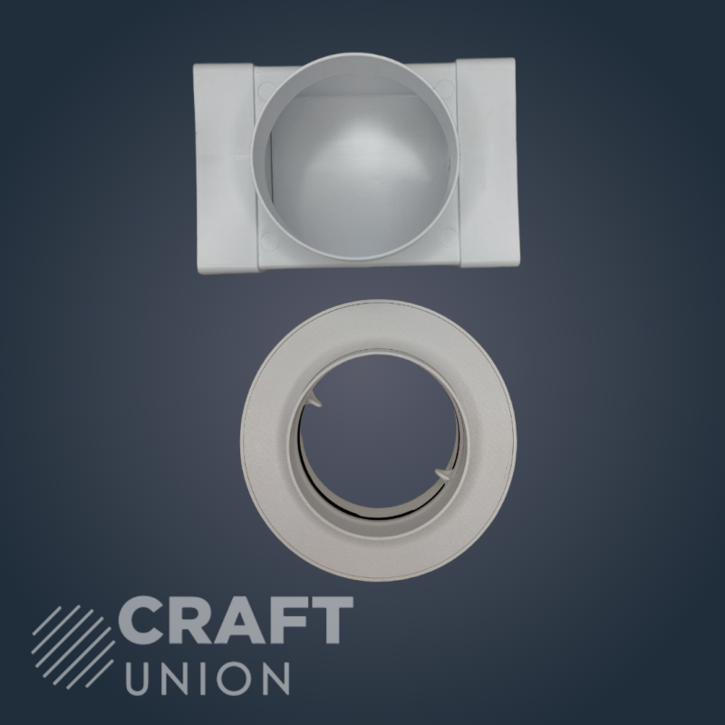 Клапан вентиляционный Craft Union Diaphragm Iris Grid D100