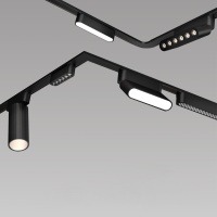359258 SHINO NT23 184 черный Трековый светильник для низковольтного шинопровода IP20 LED 12W 48V 1020Лм 3000К SMAL