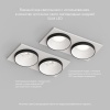 Встраиваемый светильник Denkirs DK2422-BK