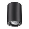 370418 OVER NT19 429 черный Накладной светильник IP20 GU10 50W 220V PIPE