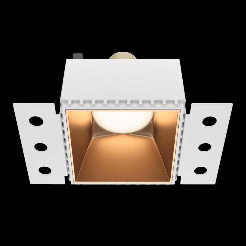 Встраиваемый светильник Technical DL051-01-GU10-SQ-WMG