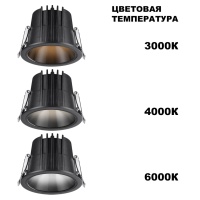 359425 NT Светильник 10Вт 3000/4000/6000К 170-265В IP65 SPOT