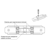 Коннектор Denkirs TR1008-WH