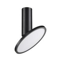 358346 OVER NT20 358 черный Светильник накладной IP20 LED 4000K 18W 85-265V HAT