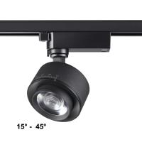 358942 PORT NT22 218 черный Светильник трековый однофазный трехжильный IP20 LED 4000К 15W 220V EDDY