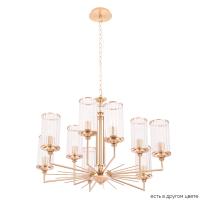 Подвесная люстра Crystal Lux GLORIA SP9 BRASS